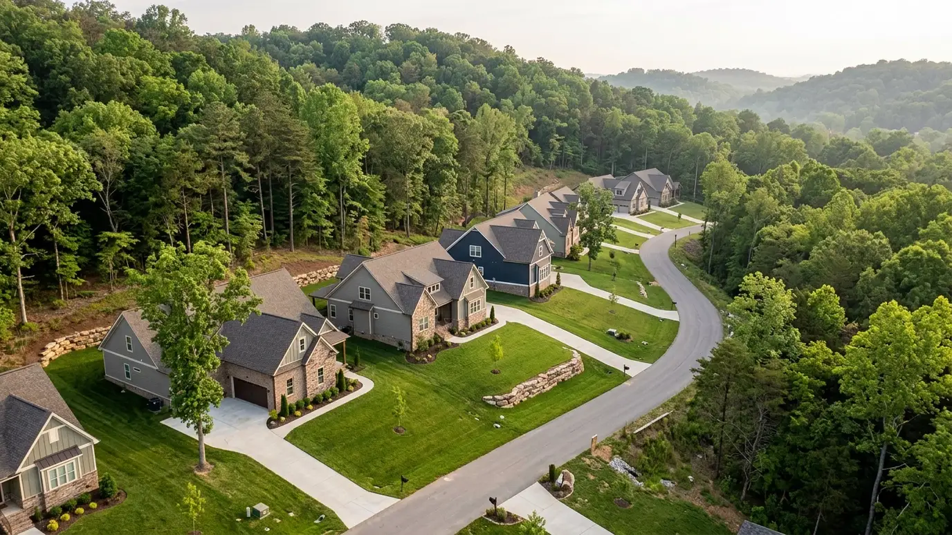 A neighborhood in Fairview, Tennessee