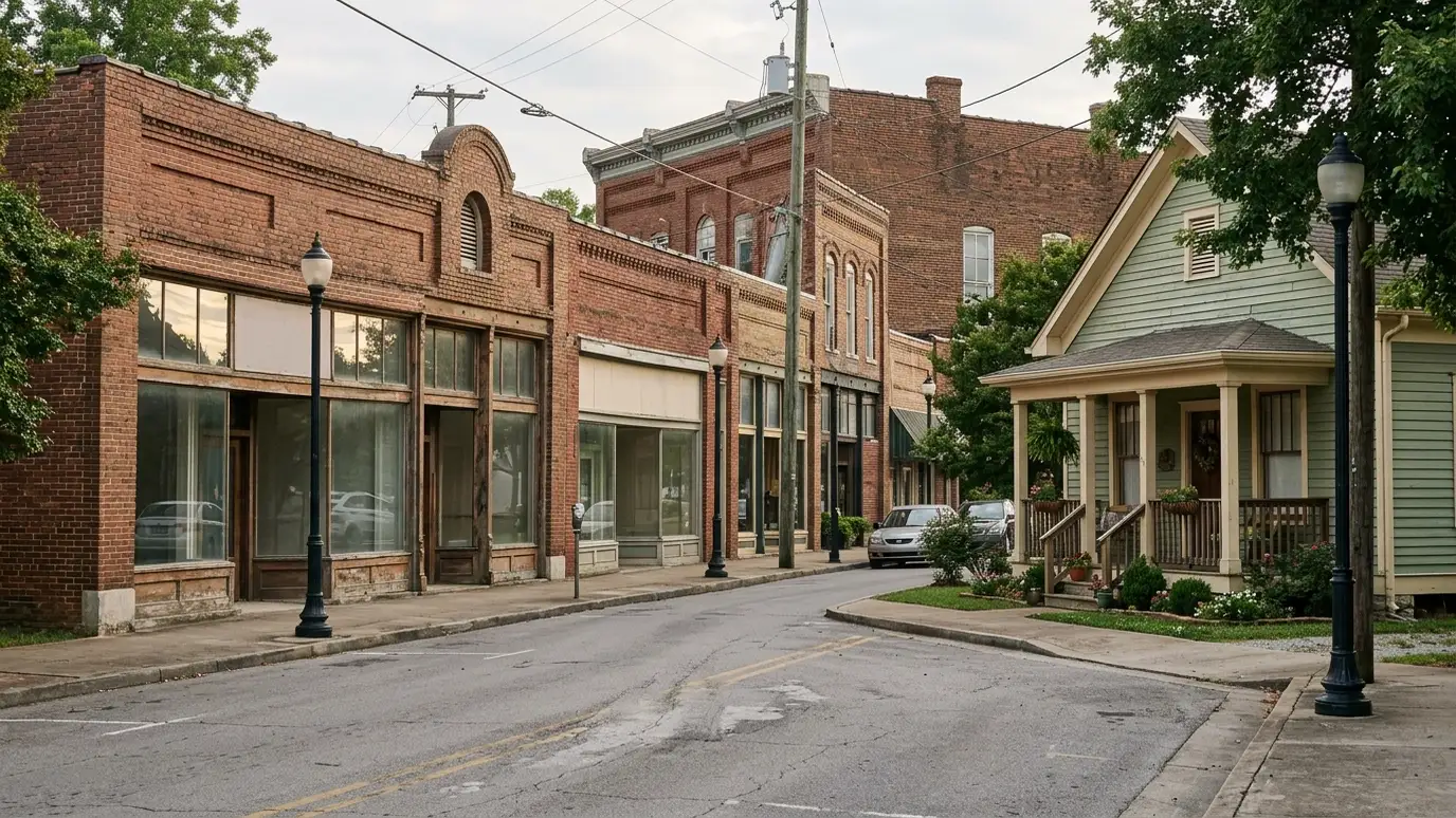 A neighborhood in Springfield, Tennessee