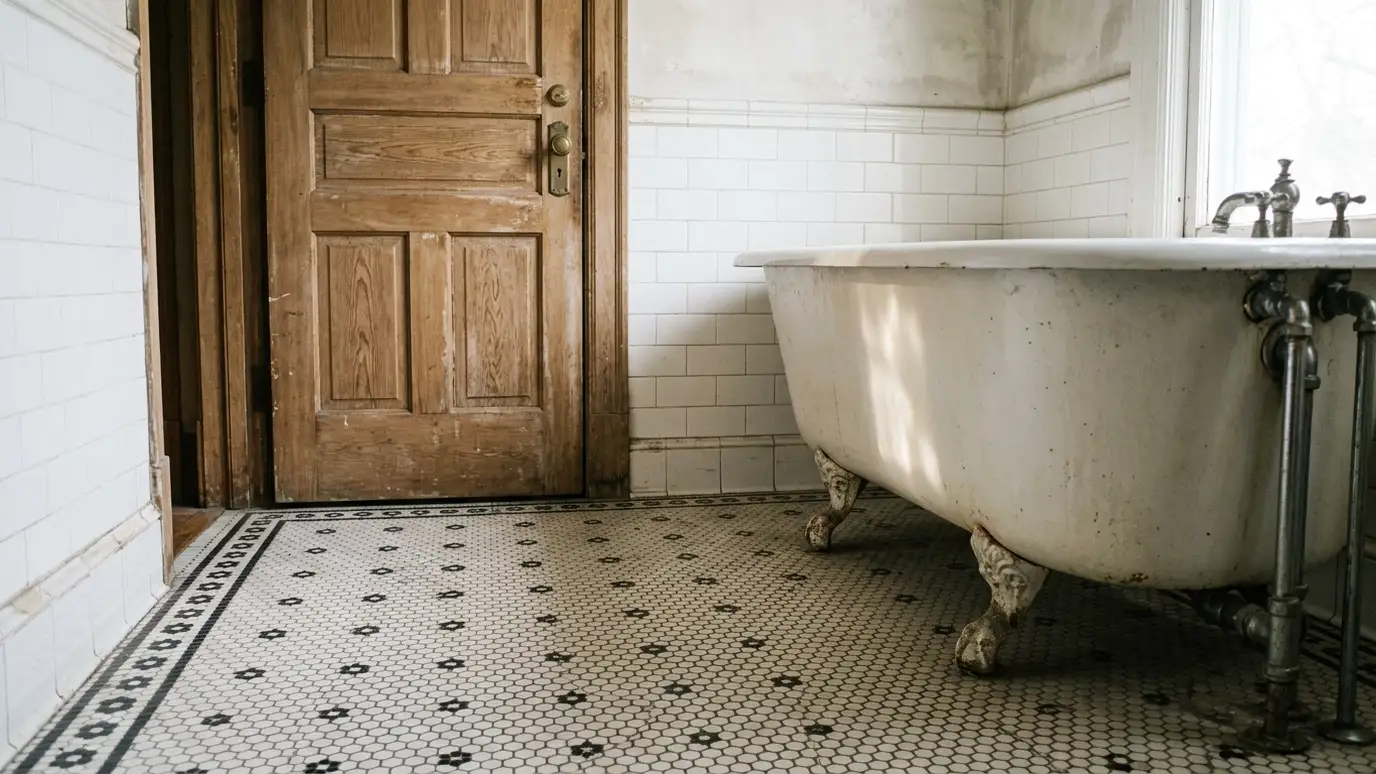 Grout and Tile Care for Historic and Vintage Tile explained for Nashville and Middle Tennessee