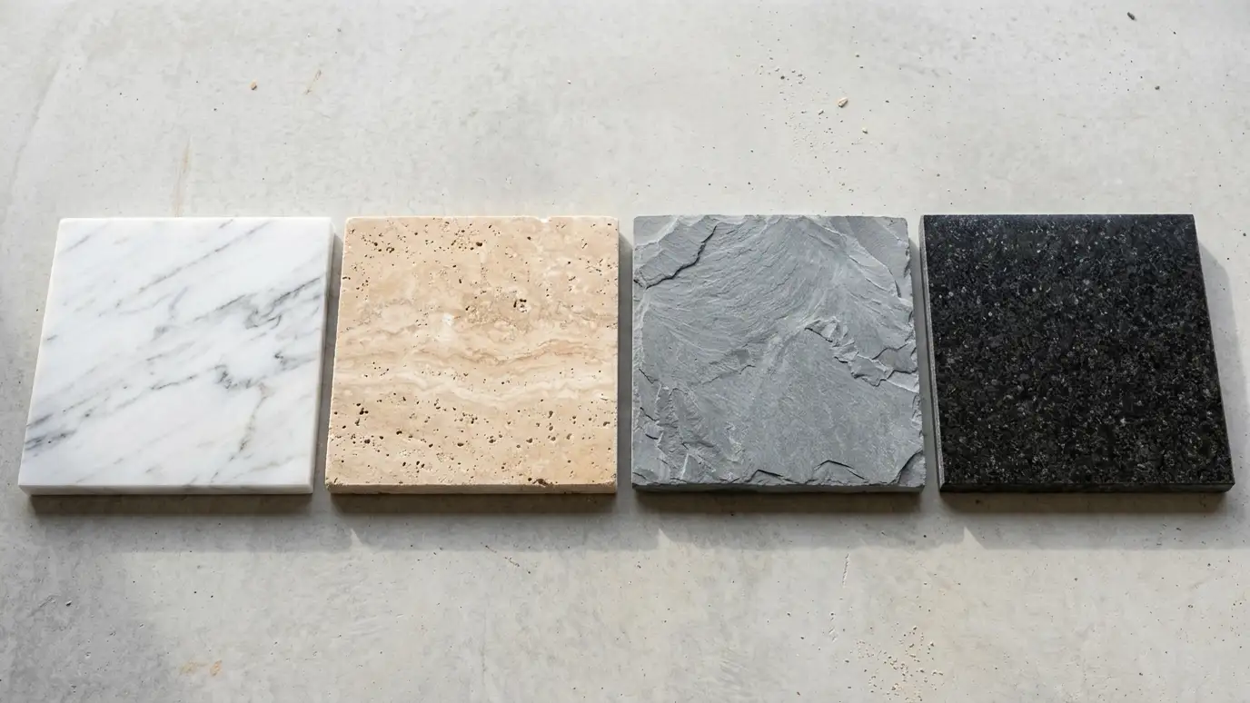 Marble and Natural Stone Tile Guide | Music City Grout Marble and Natural Stone Tile Guide in Nashville and Middle Tennessee
