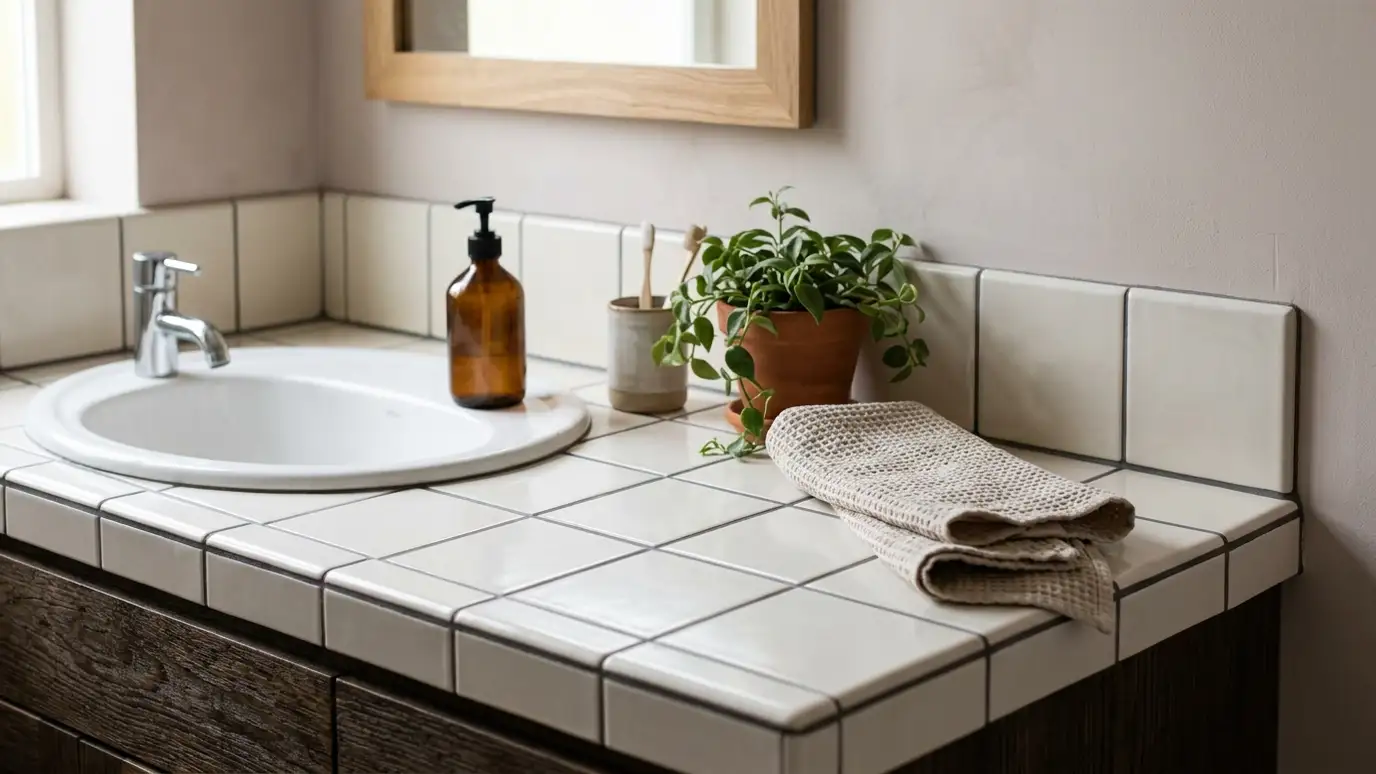 Countertop and Vanity Regrouting in Nashville and Middle Tennessee